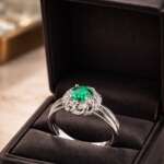 Elegant Women’s Panjshir Emerald Ring